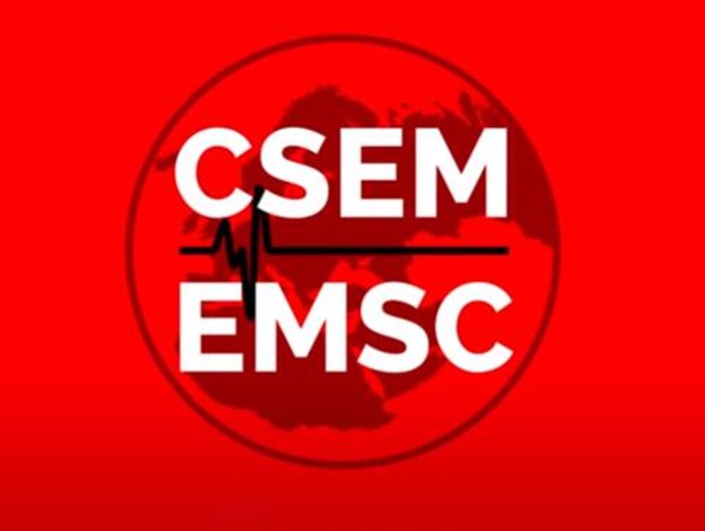 EMSC, Zemljotres