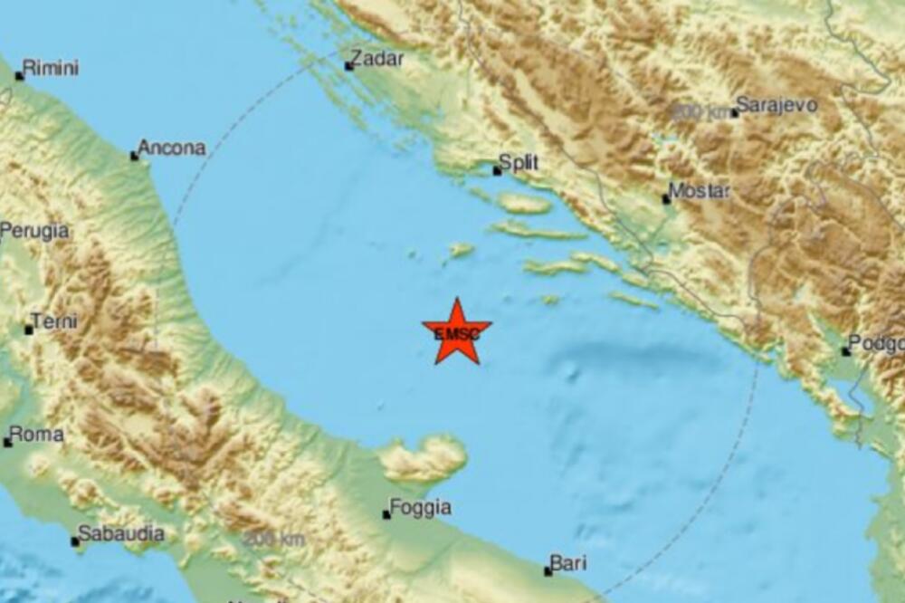 SNAŽAN ZEMLJOTRES POGODIO GRČKO OSTRVO! Potres jačine 5,1 stepen Rihterove skale osetio se i u Kefalosu!
