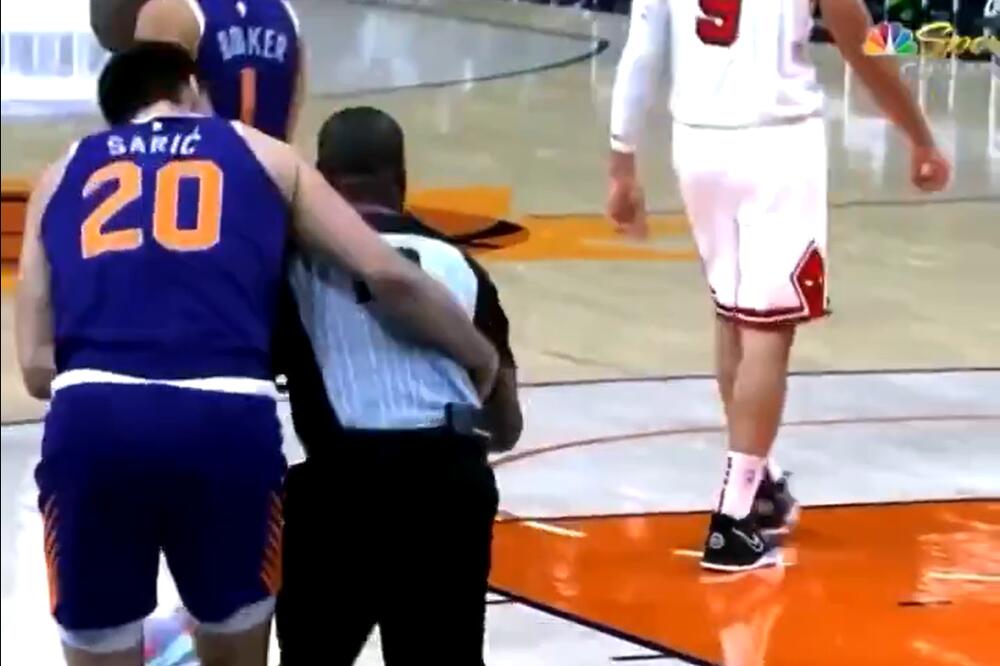 BOLNO, ALI URNEBESNO SMEŠNO: Hrvatski košarkaš udario NBA sudiju pravo u međunožje! (VIDEO)