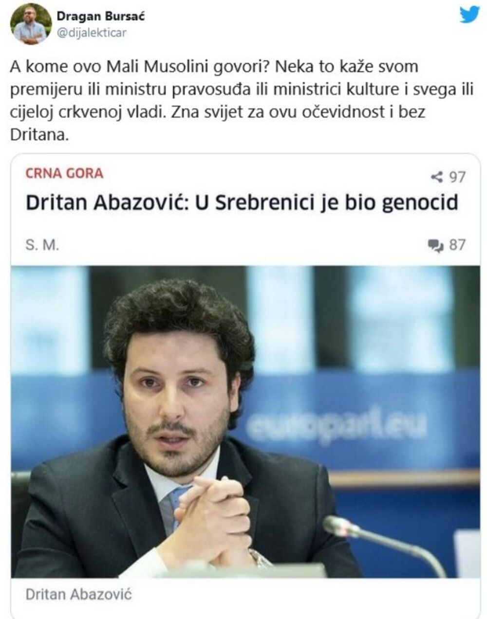 Dritan Abazović
