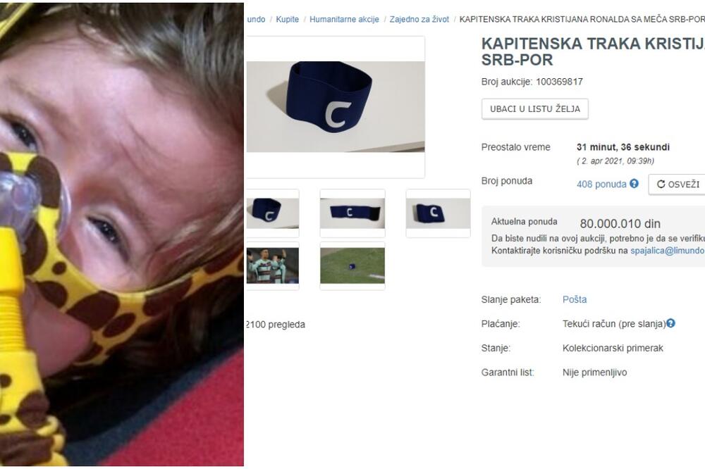 KAKVI STE TO LJUDI, BRE??? Jutros ponovo ponudili 80 MILIONA za malog Gavrila, pa IZBRISALI PONUDU (FOTO)