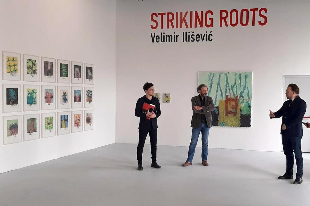 Otvorena izložba slikara Velimira Iliševića u Galeriji Belgrade
