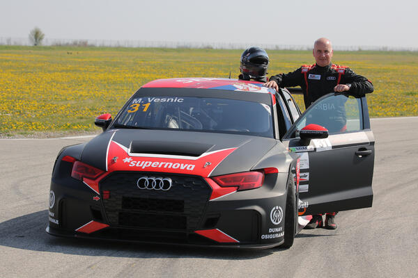 VESNIĆ OPROBAO AŽDAJU OD AUTOMOBILA: Srpski automobilsta sa novom mašinom kreće na vrh!