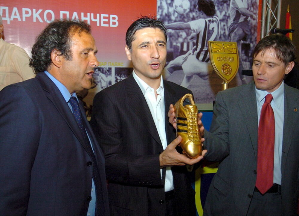 Darko Pančev, Mišel Platini, Dragan Stojković Piksi