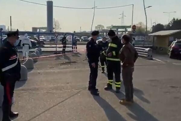 NAPAD PRIMITIVACA U ITALIJI: Bačeni molotovljevi kokteli na centar za vakcinaciju! (VIDEO)