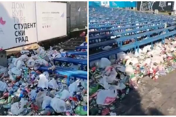 KAKO VAS NIJE SRAMOTA??? MORE ĐUBRETA ostalo posle sinoćnje KORONA ŽURKE kod Studenjaka! (VIDEO)