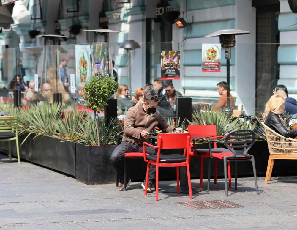 Kafići, Lepo vreme, Sunčano, Sunce, Bašte, Kafić