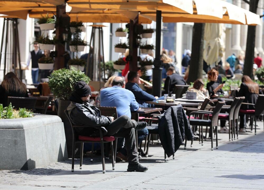 Kafići, Lepo vreme, Sunčano, Sunce, Bašte, Kafić