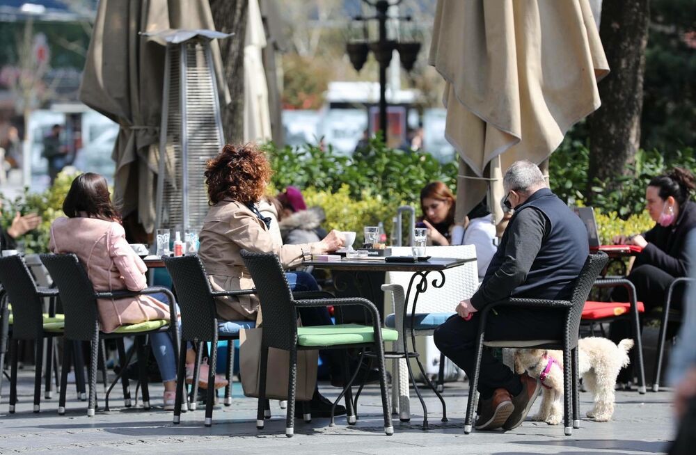 Kafići, Lepo vreme, Sunčano, Sunce, Bašte, Kafić