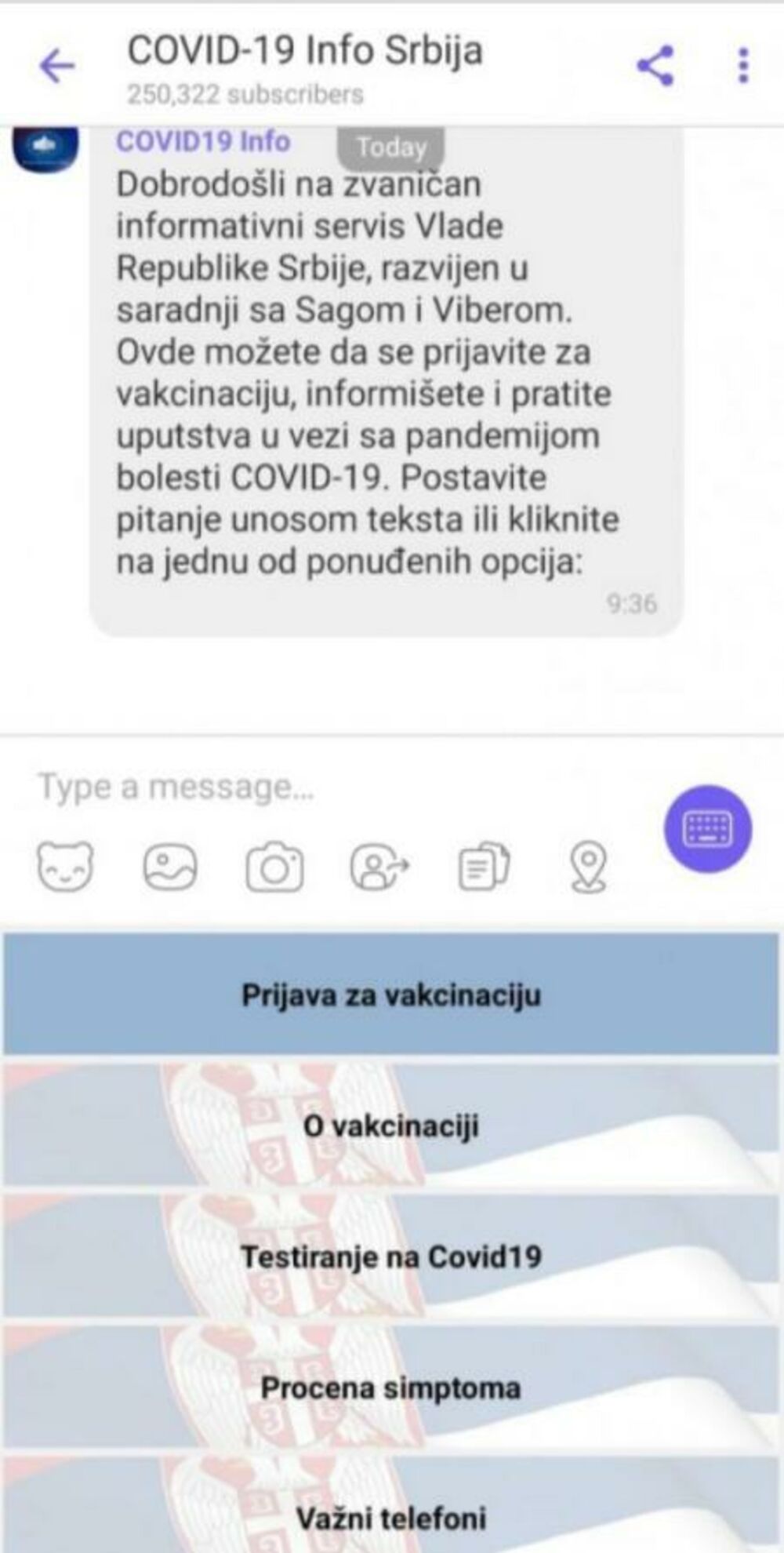 Prijava za vakcinaciju