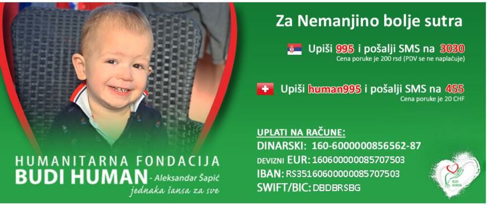 Nemanja Ljutić, Fondacija Budi Human