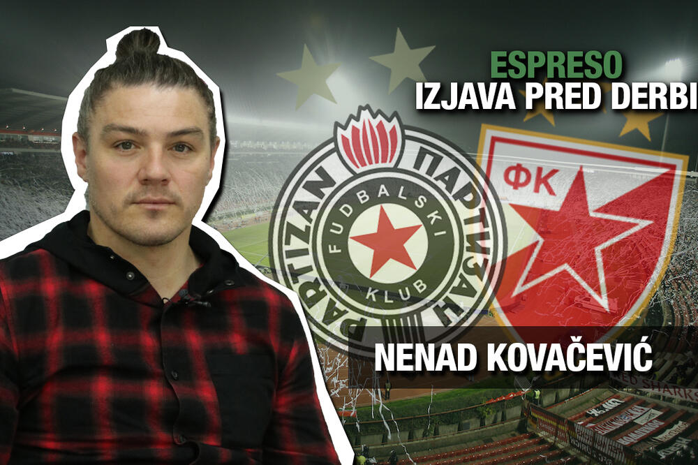 PIKSI KOVAČEVIĆ ZA ESPRESO O 164. DERBIJU: Pričao nam je šta očekuje i kakav je derbi bio nekad, A KAKAV JE SAD!