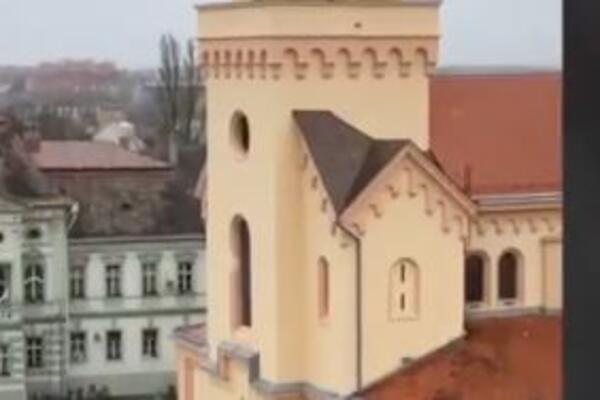 SVI SE IZNENADILI PADAVINAMA U SRBIJI: Aprilski SNEG veje li veje (VIDEO)