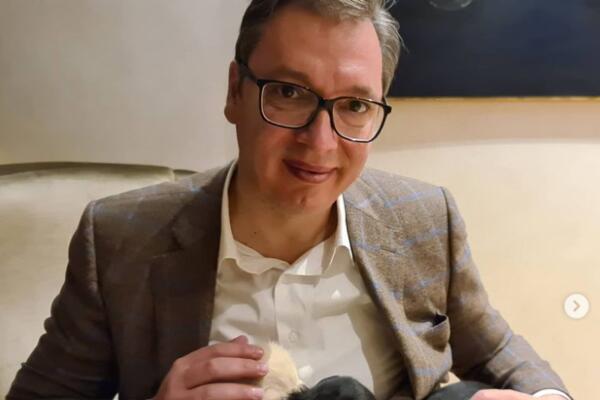 ŠEIK JE PREDSEDNIKU VUČIĆU URUČIO NAJLEPŠI POKLON: Odmah se na Instagramu pohvalio! (FOTO)