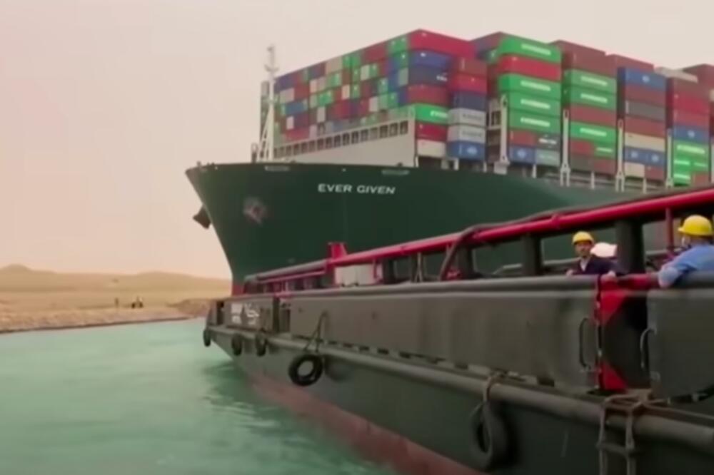 EVER GIVEN DOBIO DOZVOLU: Može da otplovi iz Sueckog kanala