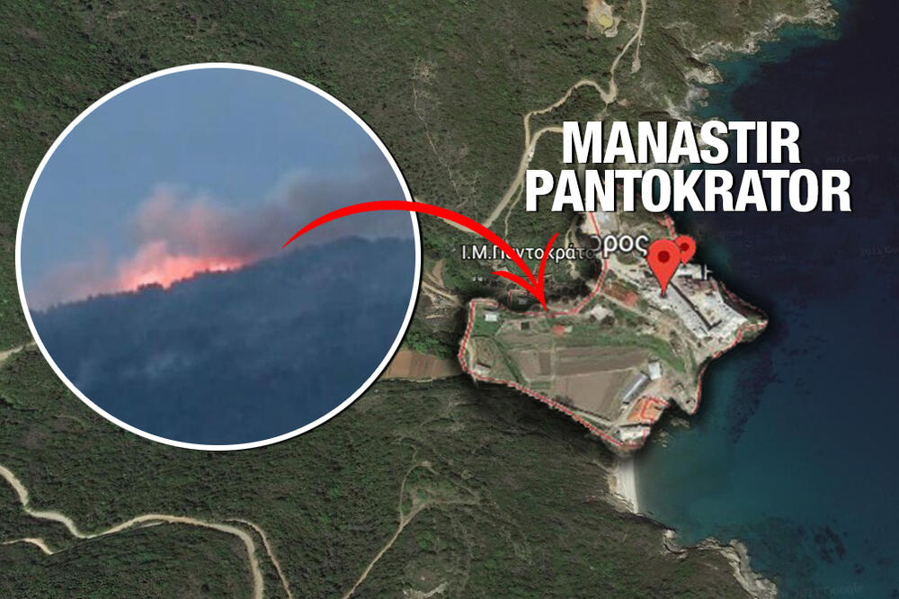 SVETA GORA U PLAMENU: Vatrena stihija zahvatila šumu, muškarac pronađen povređen na DRVETU