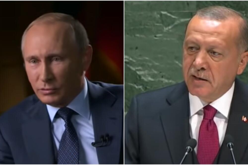 NOVI DETALJI RAZGOVORA PUTINA I ERDOGANA: Rastu tenzije, njih dvojica lagano ŠURUJU