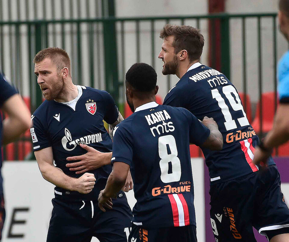 FK Crvena zvezda, Aleksandar Katai, Gelor Kanga, Nemanja Milunović