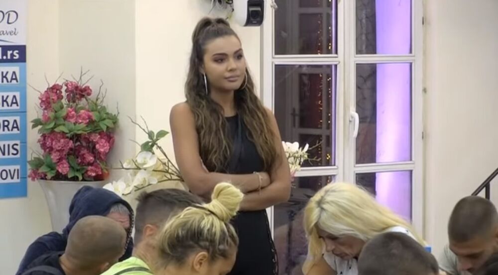 Eleonora Miljković dok je bila u Zadruzi