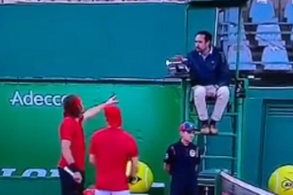 SKANDAL U MONTE KARLU PRED ĐOKOVIĆEV MEČ: Velika sramota! (VIDEO)