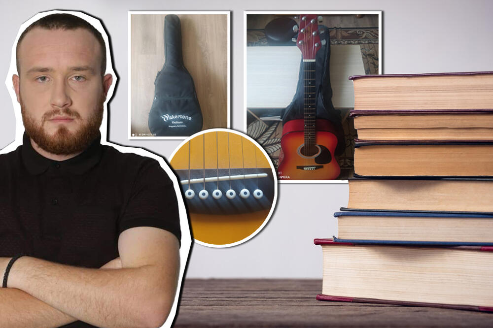 MLADI PISAC DUŠAN PRODAJE GITARU KOJU VOLI DA BI SKUPIO PARE ZA IZDAVANJE KNJIGE: Neverovatna priča iz Srbije