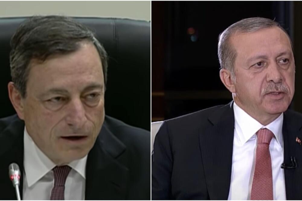 ITALIJA I TURSKA NASTAVLJAJU "RAT" NEDIPLOMATSKIM REČNIKOM: Rastu tenzije između Maria Dragija i Erdogana!
