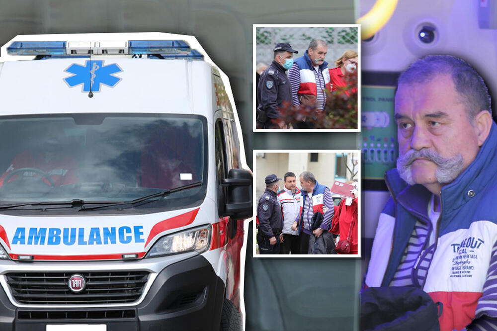 HITNA POMOĆ IZVELA PUKOVNIKA LALOVIĆA IZ STANA, UŠAO JE U AMBULANTNA KOLA: Nasilno provalili, HOROR! VIDEO