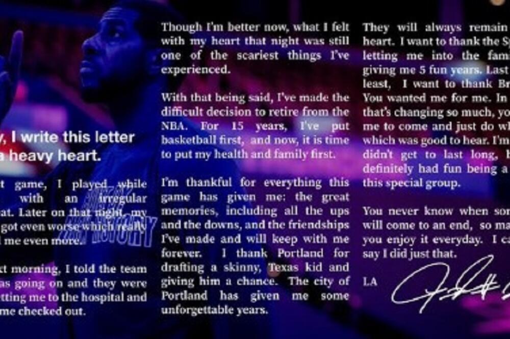 IZDRŽI LEGENDO: NBA zvezda došla u DRIM TIM, a samo dve nedelje kasnije završio karijeru zbog ZDRAVLJA!