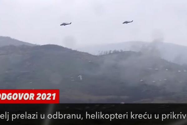 DRUGI DEO VEŽBE "ODGOVOR 2021": Vojska prikazuje najsavremenije naoružanje, prisutan je vrh države