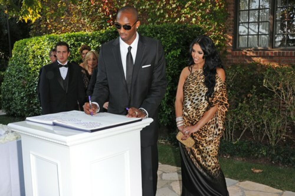 Vanesa i Kobi Brajant