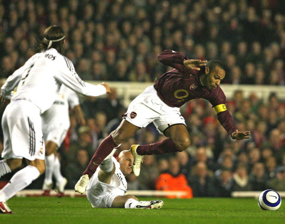 Tjeri Anri, Serhio Ramos