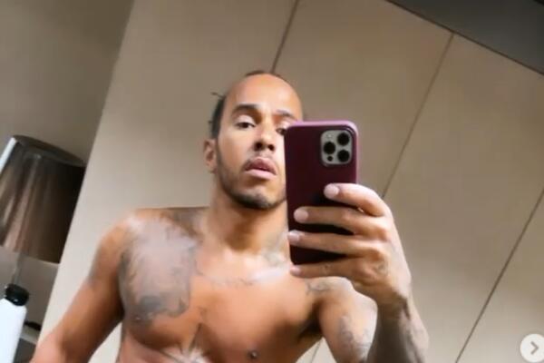 LUIS HAMILTON SE NA INSTAGRAMU POHVALIO SVOJIM MIŠIČIMA: Ubrzo je stigao odgovor od Ronalda!