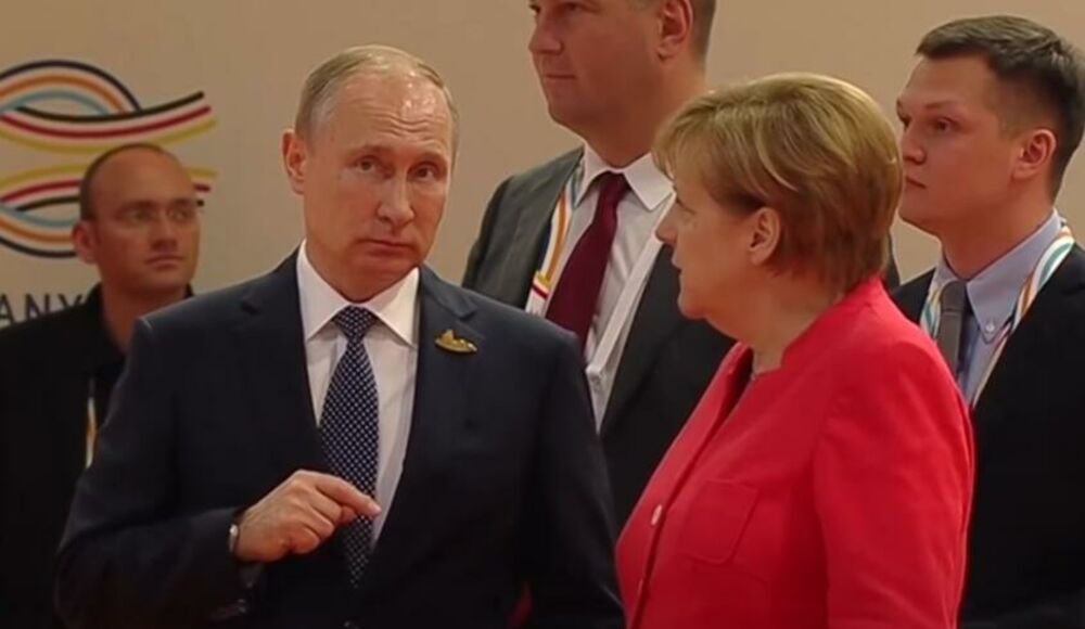Angela Merkel, Vladimir Putin