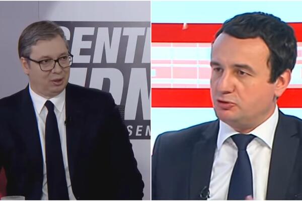 VUČIĆ I KURTI ODVOJENO SA STOLTENBERGOM!