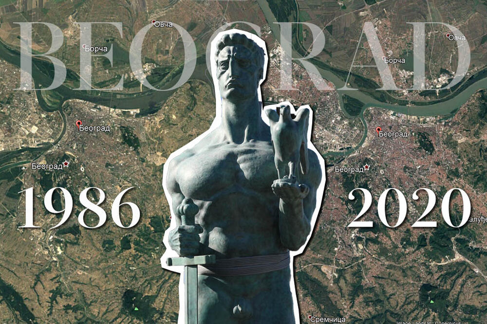 SNIMAK IZ SVEMIRA! Pogledajte kako se Beograd promenio za samo 35 godina (VIDEO)