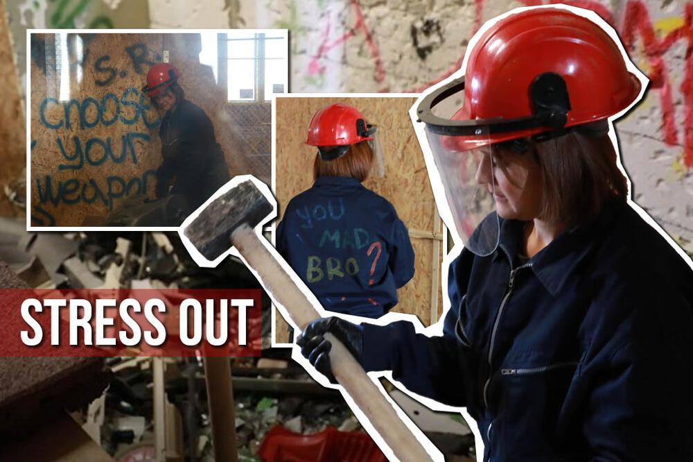 MACOLU U RUKE I LOMI! Pronašli smo ANTISTRES mesto u BG-u, lomili smo stvari u srči do kolena- nekažnjeno! (VIDEO)