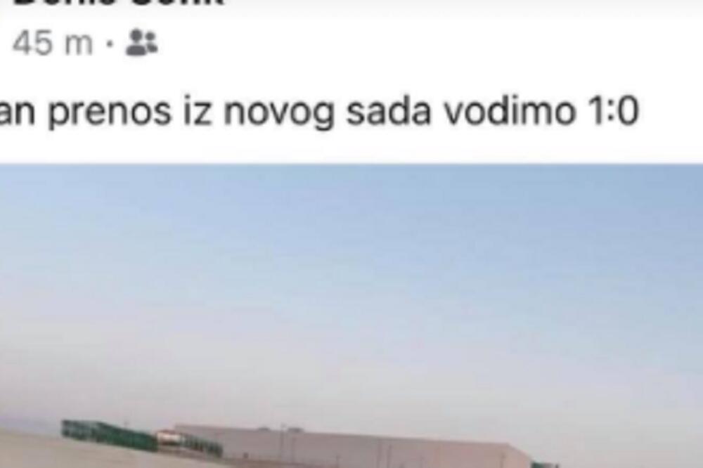 BIVŠI GOLMAN ZVEZDE NAVIJA ZA PARTIZAN NA KARAĐORĐU: Fotku sa stadiona podelio na društvenim mrežama