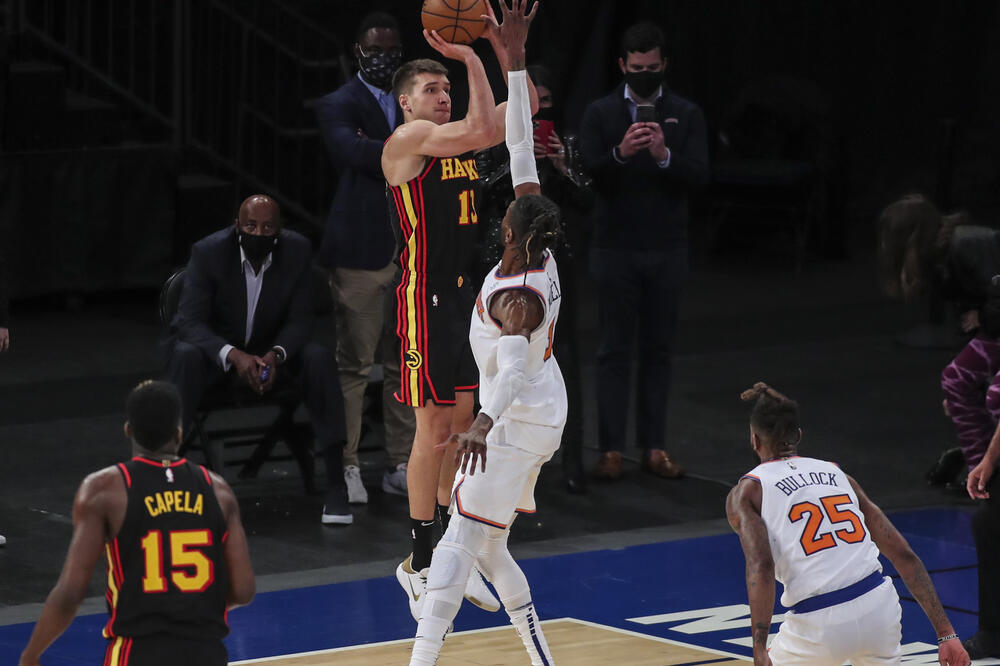 BOGDANOVE DALEKOMETNE PALJBE NISU BILE DOVOLJNE: Posle tri uzastopne pobede, Atlanta pretrpela poraz (VIDEO)