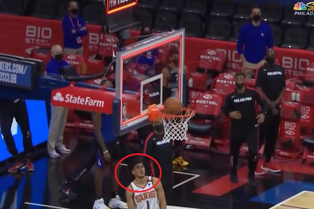 EMBID JE SKORO PA SVEMOGUĆ: As File zamalo pogodio NAJČUDESNIJI šut za produžetak, Buker gleda i ne veruje! (VIDEO)