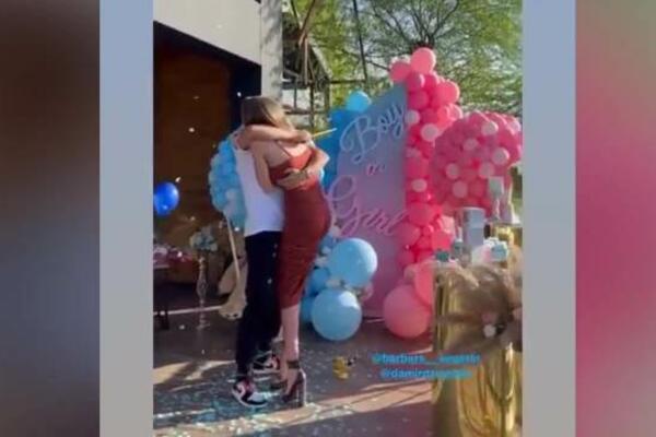 OPA! RIJALITI ZVEZDA TRUDNA SA BOSANSKIM TENISEROM: Barbara Šegetin i njena jača polovina OTKRILI pol bebe!