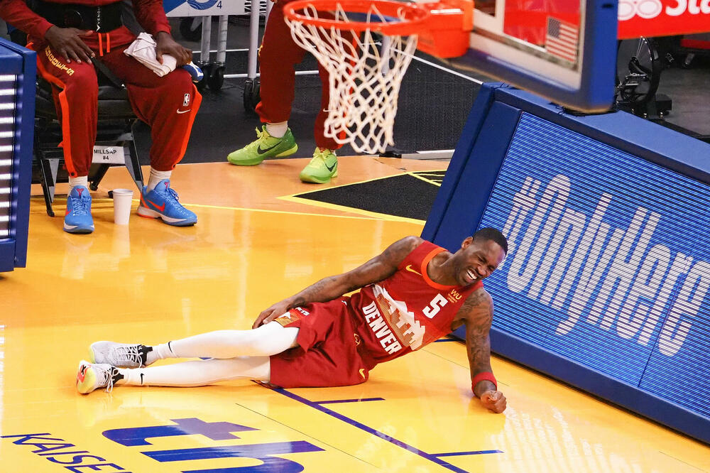 PROKLETSTVO NIKOLE JOKIĆA I DENVERA!!! Posle Mareja i Morisa, ostali i bez BARTONA, Golden Stejt ih RAZBIO (VIDEO)