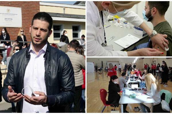 VAKCINIŠITE SE ZA ŽIVOT, ZA SLOBODU, ZA ZAGRLJAJE! Snažna poruka ministra Udovičića mladima (FOTO/VIDEO)