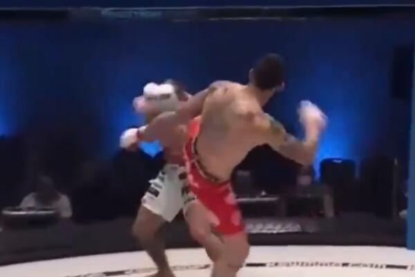 NOVA POBEDA ZA "DŽOKERA"! Meč je završen već u prvoj rundi