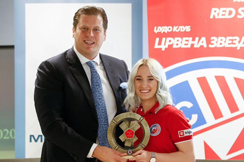 STOJADINOV NAJBOLJA MLADA DŽUDISTKINJA EVROPE! Veliko priznanje za Andreu, Zvezdu i srpski sport!