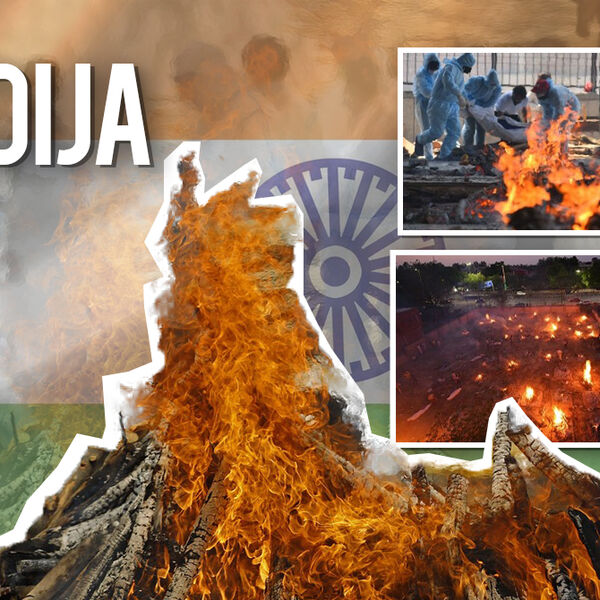 ZEMLJA SMRTI: U Indiji juče REKORDAN BROJ ZARAŽENIH, MASOVNO KREMIRAJU UMRLE (FOTO)