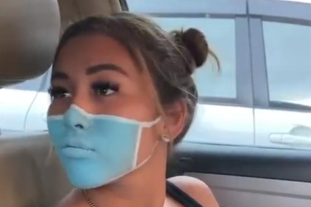 HTELA DA ISPADNE PAMETNA! UŠLA U PRODAVNICU SA NACRTANOM MASKOM: Zbog ove greške OZBILJNO ZAŽALILA (VIDEO)