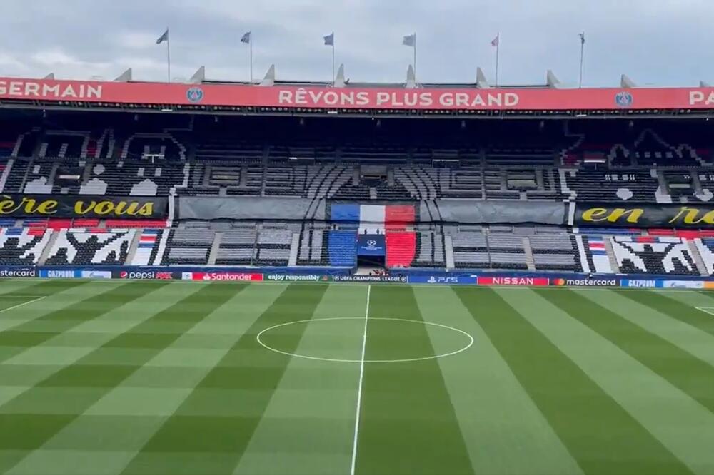 JEDNA REGIJA, JEDAN GRAD, SVI UZ VAS: Fantastična koreografija navijača PSŽ-a pred veliko polufinale LŠ-a! (VIDEO)