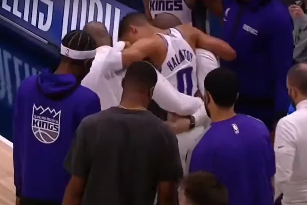 UŽASNA POVREDA KOŠARKAŠA SAKRAMENTA: Kandidat za rukija godine neće igrati neko vreme (VIDEO)