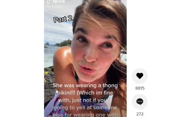 SKANDAL NA PLAŽI - NAPALA ME JE ZBOG MOG KUPAĆEG, a ona sama nosi TANGICE: Priča koja je ZAPALILA DRUŠTVENE MREŽE