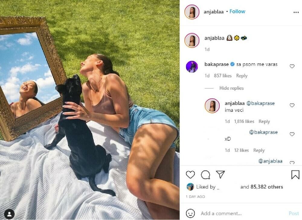 Baka Prase, Anja Blagojević